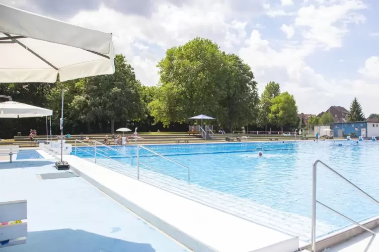 Das Zweibrücker Freibad. 