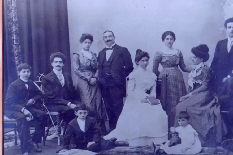 Die Familie Schweitzer um 1900 