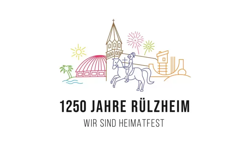 Logo zur 1250-Jahr-Feier. 