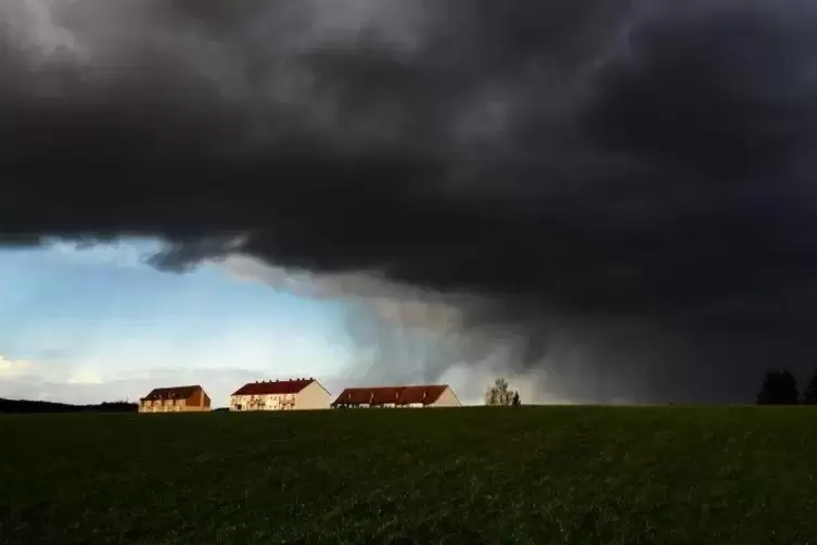 Wenn Starkregen kommt, drohen Überschwemmungen.