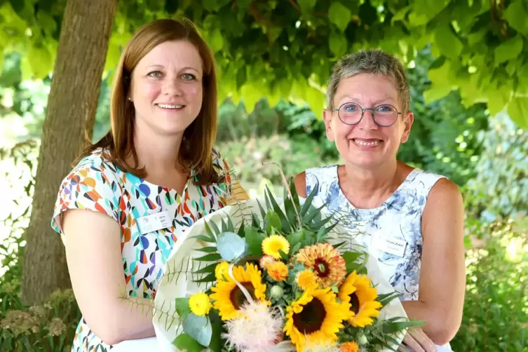 Susanne Ziegler (links) und Ursel Zirkel. 