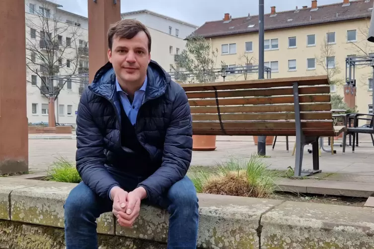 Poträt am Lutherplatz: David Guthier, wiedergewählter SPD-Chef.