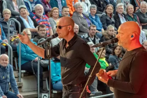 Das Duo „Die Feisten“ war über viele Jahre ein Publikumsmagnet bei den Schlossfestspielen in Edesheim – jetzt hat die Gemeinde M