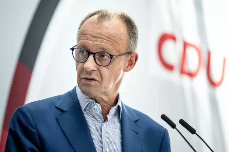 Im Sturm der Kritik: Friedrich Merz.