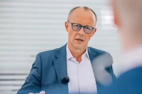 Sorgte für Wirbel mit seinen Aussagen zur AfD: der CDU-Vorsitzende Friedrich Merz im ZDF-Sommerinterview. 