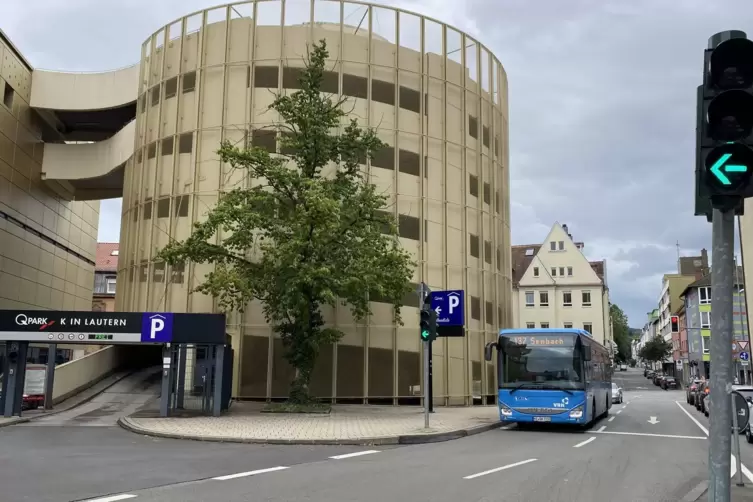 Q-Park betreibt das Parkhaus im „K in Lautern“. 