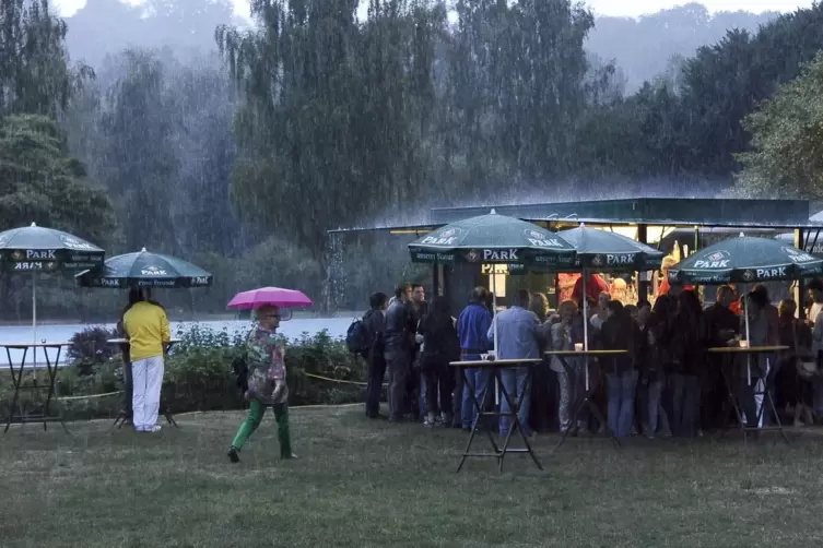 Heftige Regenfälle sind in Contwig keine Seltenheit. Beim Katastrophenschutz soll jetzt was passieren. Das Foto entstand beim Sc