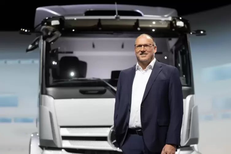 Überraschend gestorben: Jochen Goetz, Finanzvorstand von Daimler Truck, hier im Juni 2022 vor Beginn der Hauptversammlung der Da