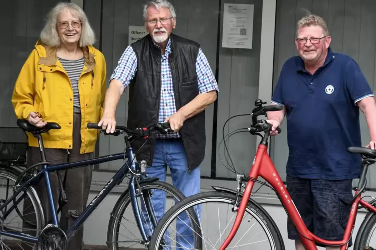 „Wir wollen etwas bewegen“, sagen Ria Weisenbach, Karl-Heinz Blumenschein und Peter Oriwol (von links) vom Seniorenbeirat.