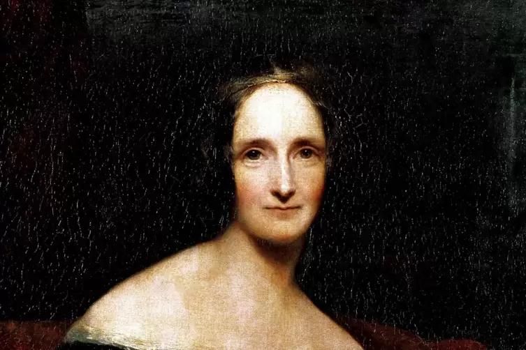 Die Erfinderin des Frankenstein-Monsters: Mary Shelley. 