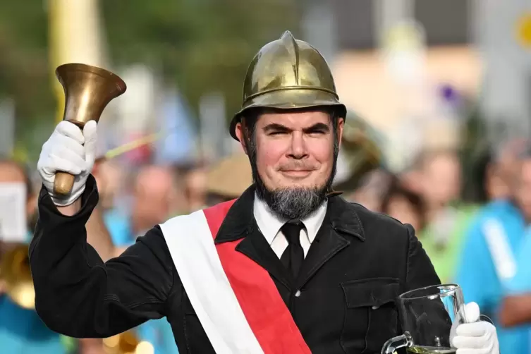 Büttel Thomas Neuber ist auch in diesem Jahr wieder beim Umzug dabei. 