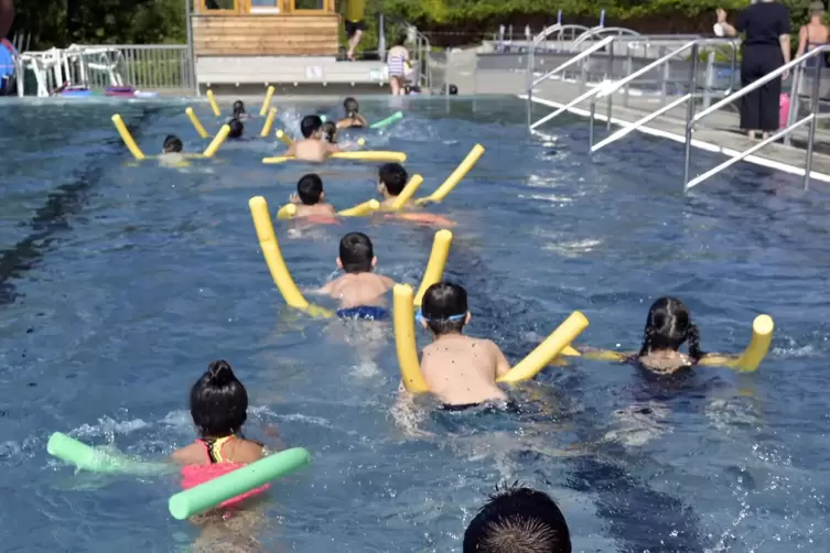 Noch bis zum 3. September ist das Freibad geöffnet.