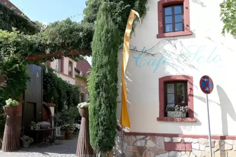 Das Café Solo in Weisenheim am Berg. 