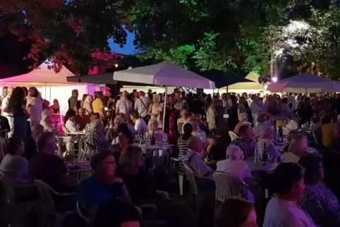 FeierAbend im Park der Villa Wieser in Herxheim. 