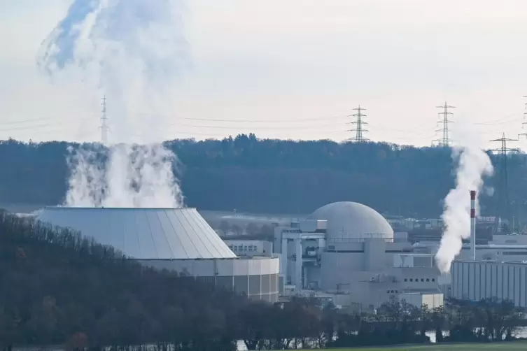 Das Atomkraftwerk Neckarwestheim ging im April als eines der letzten drei in Deutschland vom Netz.