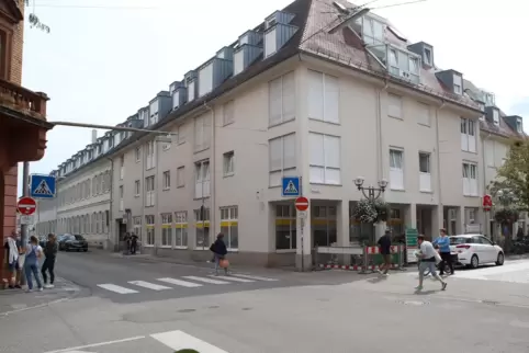 Die neue kombinierte Filiale von Postbank und Post in der Marktstraße. 