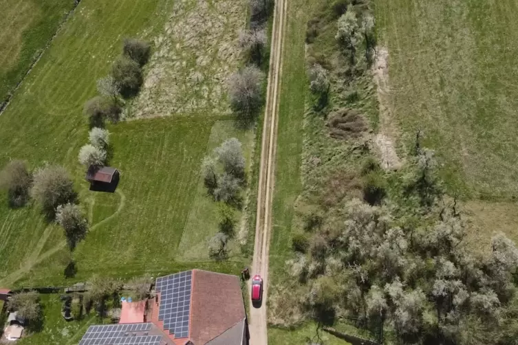 Das Baugebiet soll in Verlängerung der Bergstraße entstehen.