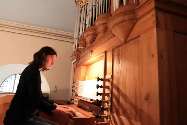 Die Steinmeyer Orgel in der Martinskirche in Kindenheim wurde 1992, ein Jahr vor dem ersten Tag des offenen Denkmals, restaurier