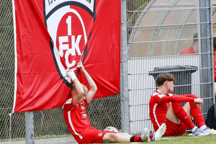 Am Boden: Nach sechs Bundesligaspielen ist die U19 des 1. FCK noch immer sieglos. 