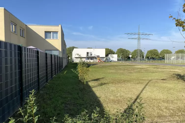 Auf dem Gelände der Stadt in der Siemensstraße sollen nach Vorstellung der FWG Container platziert werden.