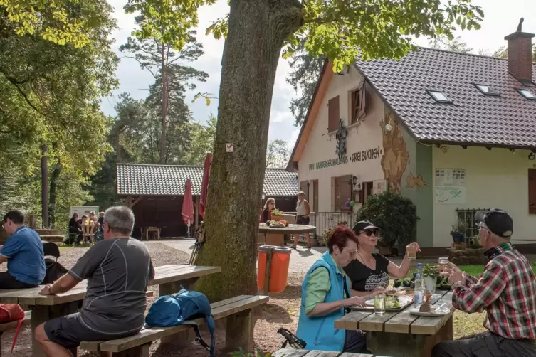 Auch im Wanderheim Drei Buchen bei Ramberg gab es moderate Preiserhöhungen. Allerdings sieht Betreiber Frank Bamesberger kaum Mö