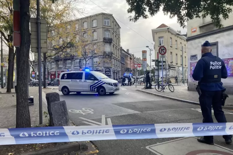 Die Polizei hat am Dienstag einen Tatverdächtigen niedergeschossen. 