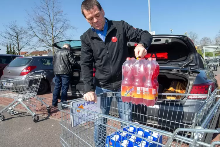 Packt unentwegt an: Andreas Ruhnke.