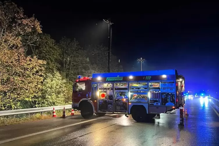 Der Unfall ereignete sich am späten Donnerstagabend vor einer Woche auf der A61 zwischen der Rheinbrücke und dem Rastplatz Binsf