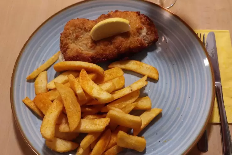 Aus der Pfanne: Cordon bleu.