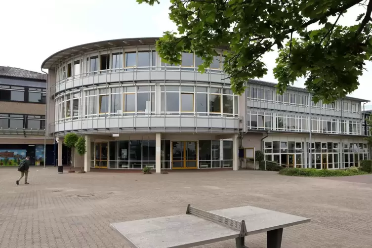 Blick auf das Pamina-Schulzentrum in Herxheim. 