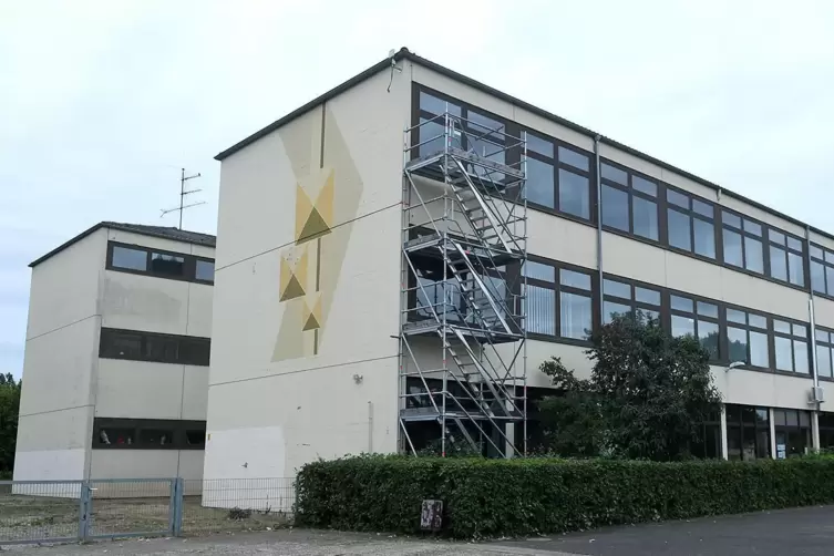 Die Gutenbergschule in Göllheim. 