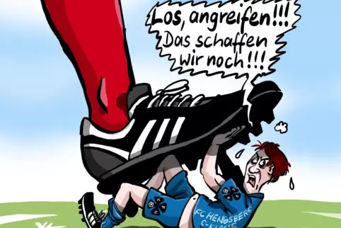 Aufgeben ist beim FC Hengsberg keine Option – auch wenn die Gegner meistens drückend überlegen sind.