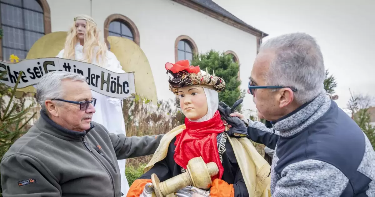 Neue Köpfe Für Krippenfiguren Nach Jugendlichen Modellen Gedruckt Schönenberg Kübelberg Die 5675