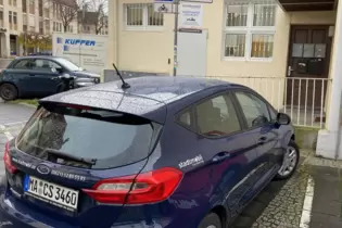 In der Innenstadt gibt es in der Laustergasse einen reservierten Stellplatz für ein Fahrzeug von Stadtmobil.