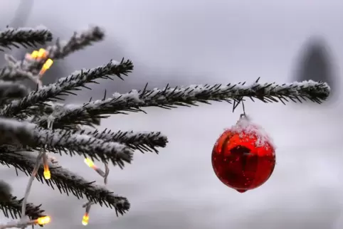 Wunsch: Weiße Weihnacht.