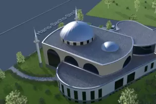 So sollte die Moschee aussehen, die Ditib seit Juni 2019 bauen möchte.