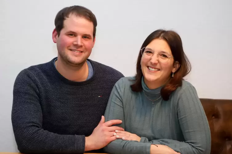 Dominik Becker und Selina Huhn: Der Winzer aus Heuchelheim und die Stabila-Ingenieurin sind das Prinzenpaar des KVA. 