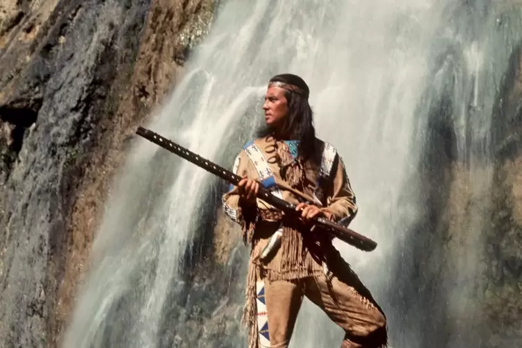 Unser aller Kindheitsheld: Pierre Brice als Winnetou. 