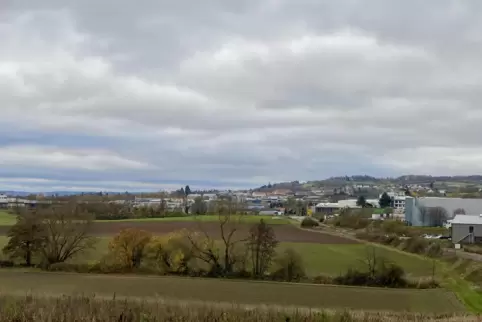 Hier am Ortseingang Kirchheimbolanden sollen sich größere Unternehmen ohne lange Vorlauf- und Planungszeit ansiedeln können. Rec