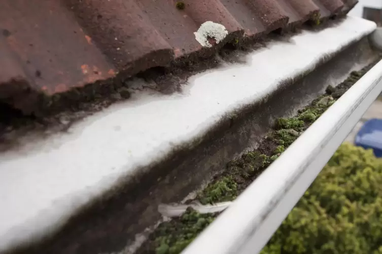 Eine Regenrinne haben Unbekannte in Mechtersheim gestohlen. 