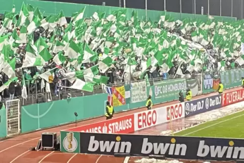 Das Homburger Waldstadion hat 86 Jahre auf dem Buckel. 