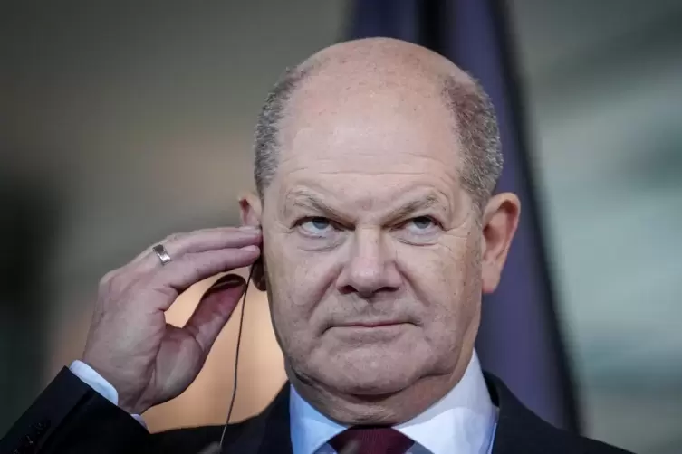 Kanzler Olaf Scholz. 