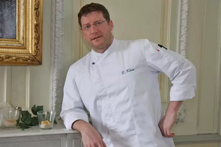 Seit 2009 Küchenchef im Gourmetrestaurant von Hotel Schloss Edesheim: Sebastian Köhr. 