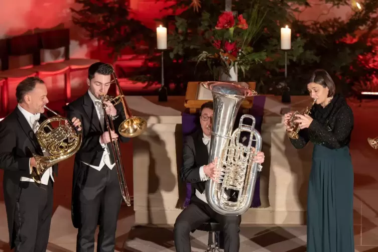 Probates MIttel gegen Weihnachtsstress: Hamonic Brass.