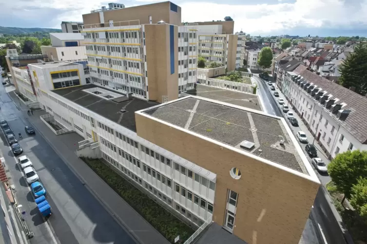 Maximalversorger in der Pfalz: das Westpfalz-Klinikum, hier der größte Standort Kaiserslautern.