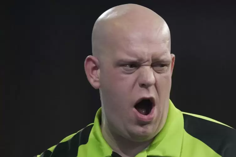 Erneut gescheitert: Michael van Gerwen. 