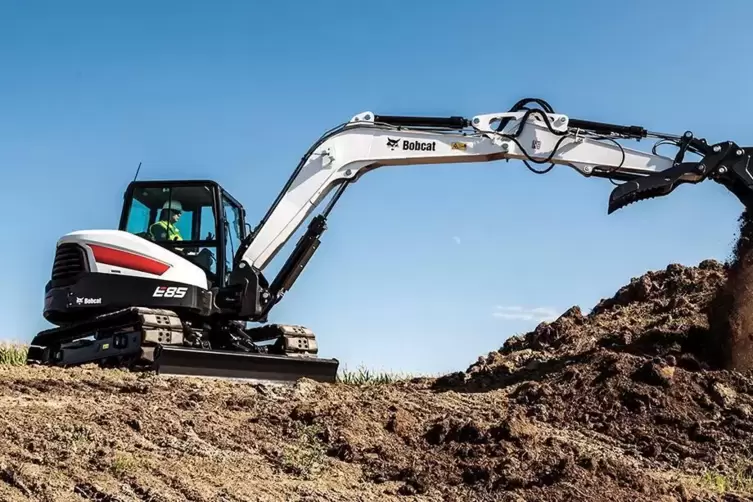 In Thaleischweiler-Fröschen wurde ein Bobcat-Bagger des Typs E85 gestohlen.