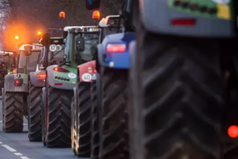 Im Leiningerland wollen Bauern am Montagmorgen Anbindungen an die A6 blockieren. 