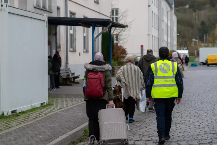 Neuankömmlinge in der AfA Trier. 