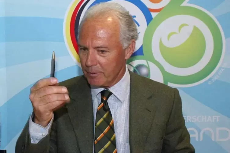 Franz Beckenbauer holte die WM nach Deutschland.